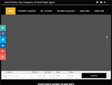 Tablet Screenshot of daviddivito.com